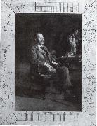 Bildnis des Physikers Henry A Rowland